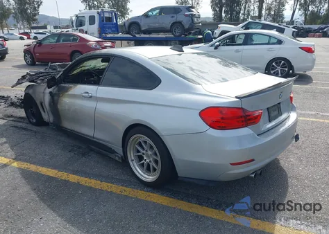 2015 BMW 428I z USA, uszkodzony, nr VIN WBA3N7C56FK222793